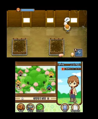 Captura de tela de Harvest Moon: The Tale of Two Towns (3 de 4)