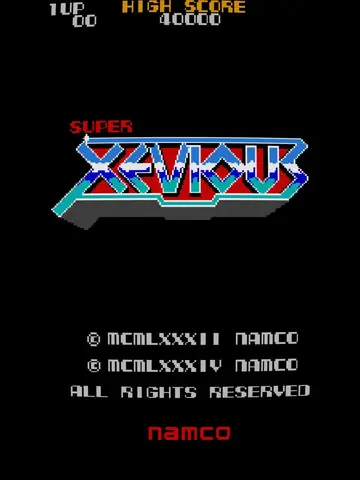 Captura de tela de Super Xevious (4 de 4)
