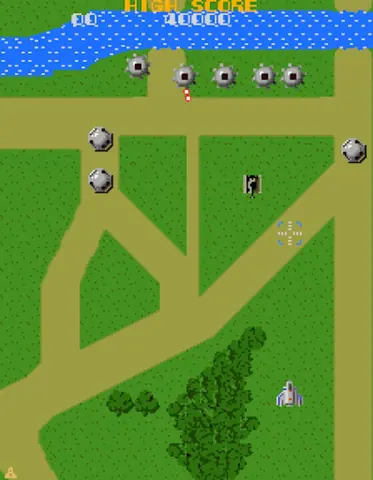 Captura de tela de Super Xevious (2 de 4)