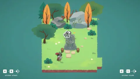 Captura de tela de A Tiny Sticker Tale (3 de 4)