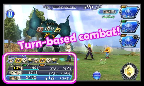 Captura de tela de Dissidia Final Fantasy Opera Omnia (1 de 4)