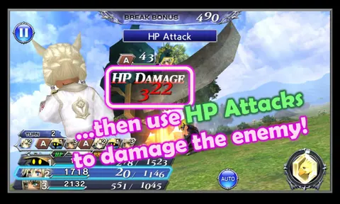 Captura de tela de Dissidia Final Fantasy Opera Omnia (3 de 4)