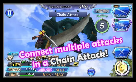Captura de tela de Dissidia Final Fantasy Opera Omnia (4 de 4)