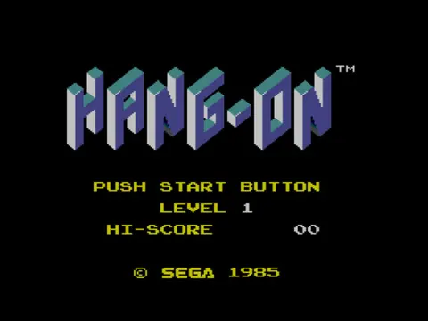 Captura de tela de Hang-On (2 de 3)