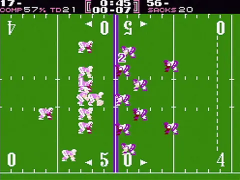 Captura de tela de Tecmo Bowl (2 de 4)