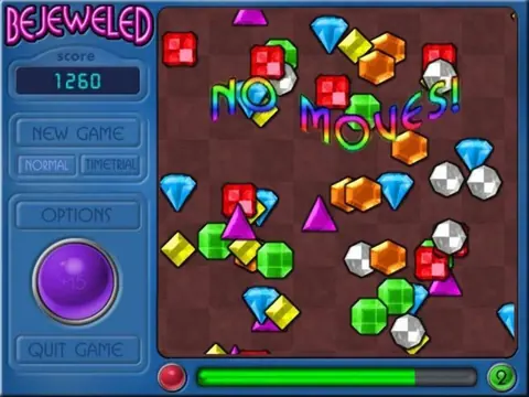 Captura de tela de Bejeweled Deluxe (2 de 3)