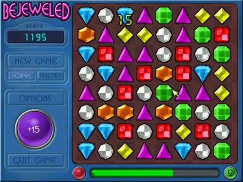 Captura de tela de Bejeweled Deluxe (3 de 3)