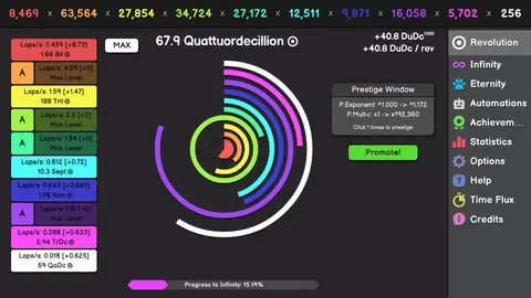 Captura de tela de Revolution Idle (1 de 4)