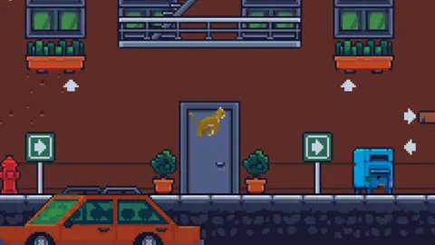 Captura de tela de Rooftop Rascal: The Alley Cat (1 de 2)