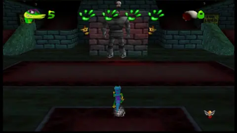 Captura de tela de Gex 64: Enter the Gecko (2 de 2)