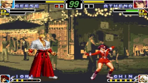 Captura de tela de The King of Fighters EX: Neo Blood (2 de 3)