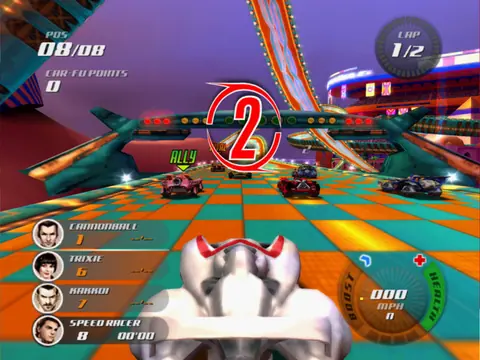 Captura de tela de Speed Racer: The Videogame (2 de 4)