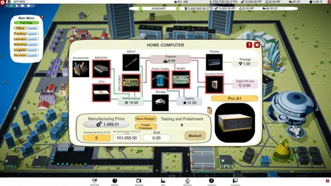 Captura de tela de Computer Tycoon (3 de 4)