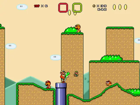 Captura de tela de Super Mario Bros. X (2 de 4)