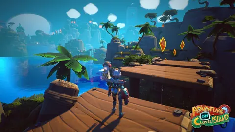 Captura de tela de Skylar & Plux: Adventure on Clover Island (3 de 4)