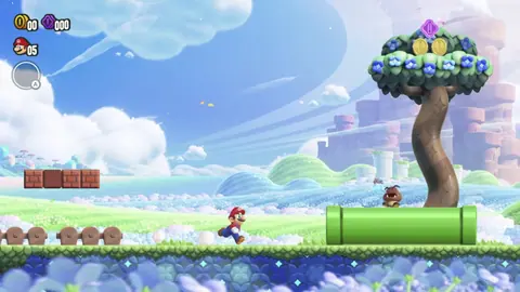 Captura de tela de Super Mario Bros. Wonder (3 de 4)