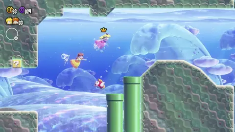Captura de tela de Super Mario Bros. Wonder (2 de 4)