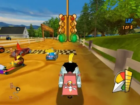 Captura de tela de Cartoon Network Racing (4 de 4)