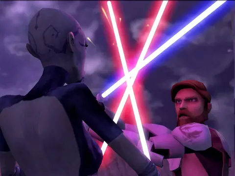 Captura de tela de Star Wars: The Clone Wars - Lightsaber Duels (3 de 4)