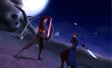 Captura de tela de Star Wars: The Clone Wars - Lightsaber Duels (2 de 4)