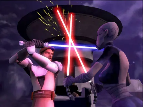 Captura de tela de Star Wars: The Clone Wars - Lightsaber Duels (4 de 4)