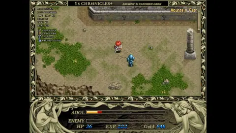 Captura de tela de Ys I Chronicles+ (1 de 3)