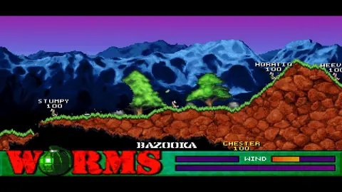 Captura de tela de Worms (3 de 4)