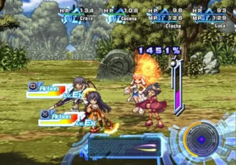 Captura de tela de Ar tonelico II: Melody of Metafalica (3 de 4)
