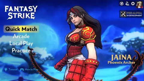 Captura de tela de Fantasy Strike (3 de 4)
