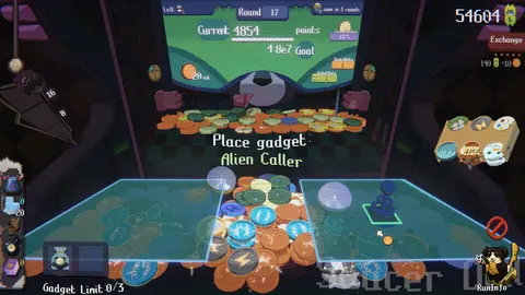 Captura de tela de Raccoin: Coin Pusher Roguelike (4 de 4)