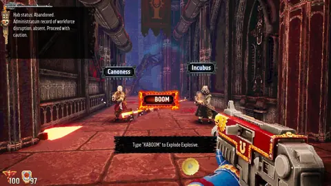 Captura de tela de Warhammer 40,000: Boltgun – Words of Vengeance (3 de 4)