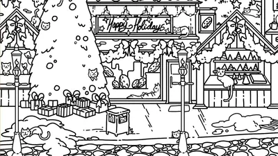 Captura de tela de Travellin Cats in Jingle Jam (2 de 4)