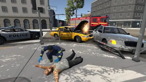 Captura de tela de Flashing Lights: Police Fire EMS (3 de 4)