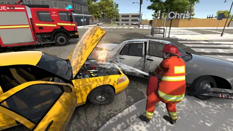 Captura de tela de Flashing Lights: Police Fire EMS (2 de 4)
