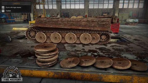 Captura de tela de Tank Mechanic Simulator (1 de 4)