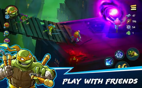 Captura de tela de Teenage Mutant Ninja Turtles: Splintered Fate (1 de 4)