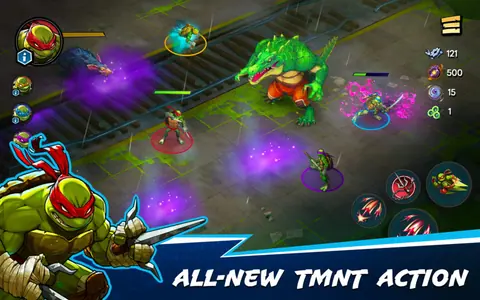 Captura de tela de Teenage Mutant Ninja Turtles: Splintered Fate (3 de 4)