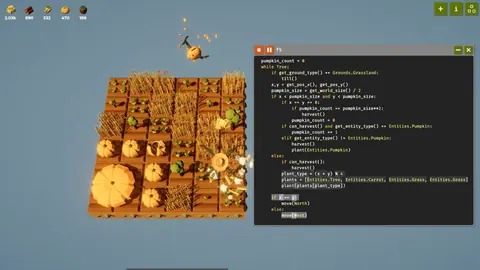Captura de tela de The Farmer Was Replaced (4 de 4)