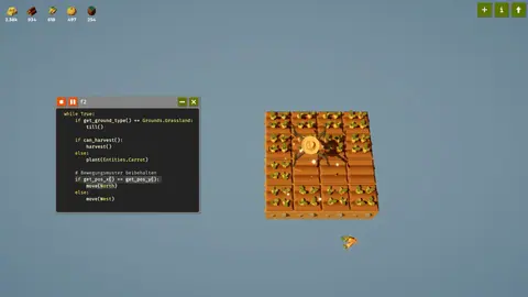 Captura de tela de The Farmer Was Replaced (2 de 4)