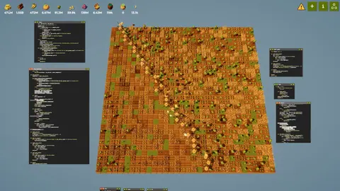 Captura de tela de The Farmer Was Replaced (1 de 4)