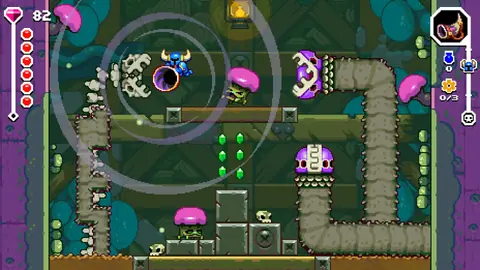 Captura de tela de Shovel Knight Dig (2 de 4)