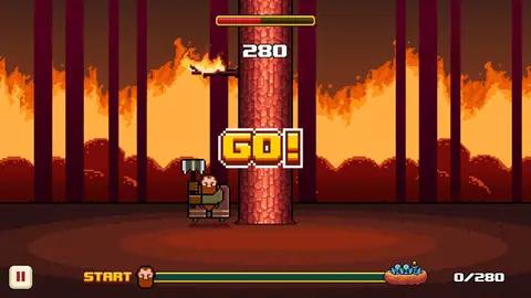 Captura de tela de Timberman VS (3 de 4)