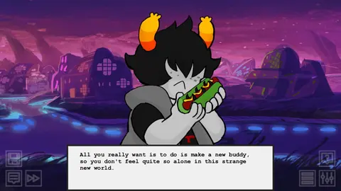 Captura de tela de Hiveswap Friendsim (3 de 4)