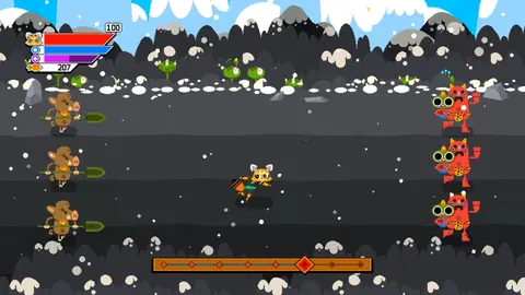 Captura de tela de Ninjin: Clash of Carrots (4 de 4)