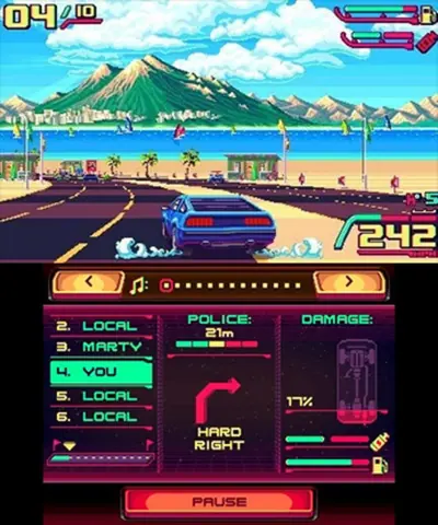 Captura de tela de 80's Overdrive (2 de 4)