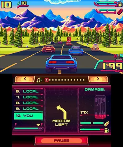 Captura de tela de 80's Overdrive (3 de 4)
