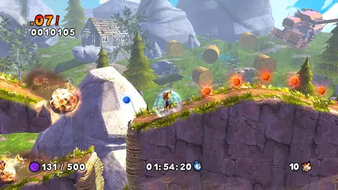 Captura de tela de Bubsy: The Woolies Strike Back (4 de 4)