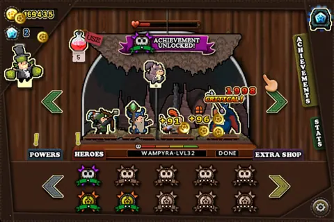 Captura de tela de Tap Heroes (2 de 4)