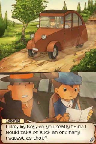 Captura de tela de Professor Layton and the Curious Village (3 de 4)
