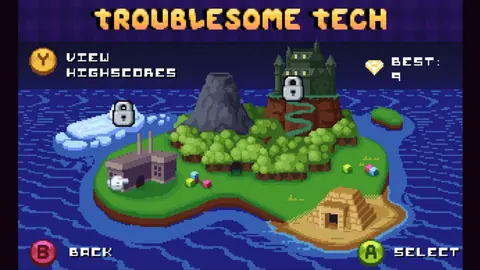 Captura de tela de Super Puzzle Platformer Deluxe (1 de 4)